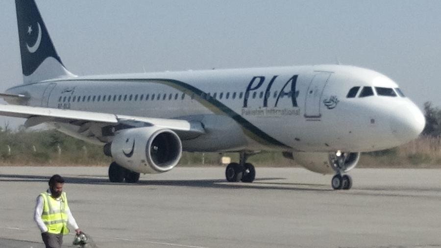 Avião da Pakistan International Airlines - Divulgação