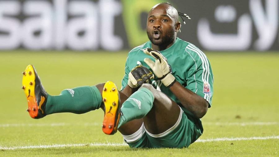 Robert Kidiaba entrou para a história como goleiro do TP Mazembe - Reuters