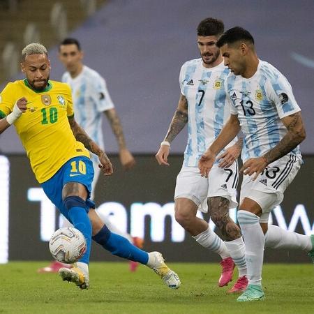 Brasil e Argentina disputaram a final da Copa América 2021 - Reprodução/Flickr CBF
