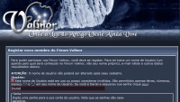 Facilidades no Cadastro Valinor