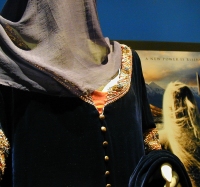 Vestido de Luto da Arwen - Detalhe do V&eacute;u