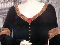 Vestido de Luto da Arwen - Detalhe do Bordado