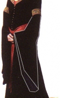 Vestido de Luto de Arwen - Manga