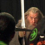 Gandalf com Glamdring – 4º videoblog da produção