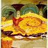 Smaug e seu tesouro, desenhados por Tolkien