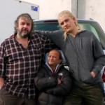 Peter Jackson, Kiran Shah (dublê de Bilbo) e Orlando Bloom - 7º Videoblog