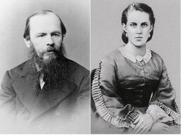 Fiódor Dostoévski e Anna (esposa).jpg