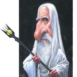 Saruman, the white