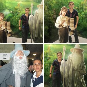 Eu e Gandalf(s)!