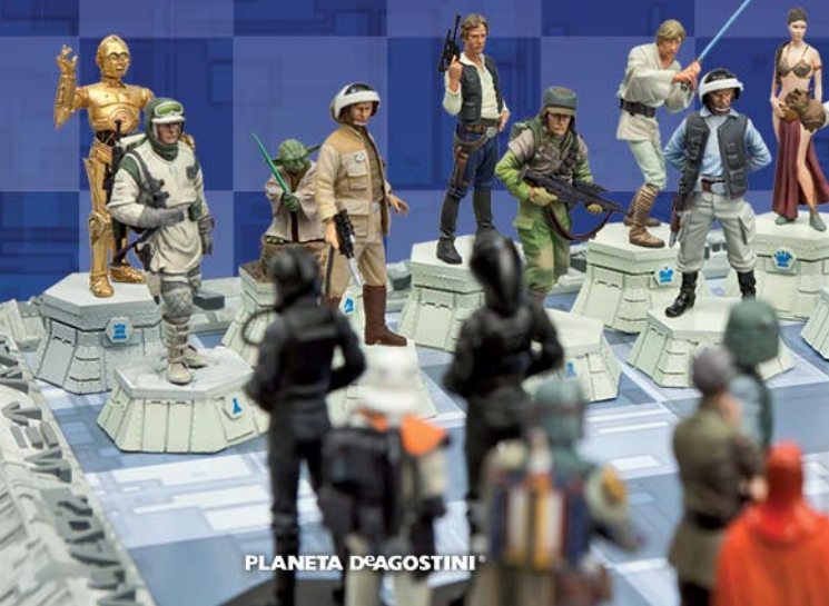 Planeta de Agostini lança coleção de xadrez baseada em Star Wars