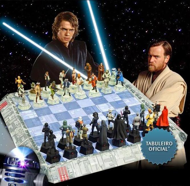 Planeta DeAgostini lança xadrez de Star Wars para endoidar fãs e  colecionadores - Blog do Jotacê