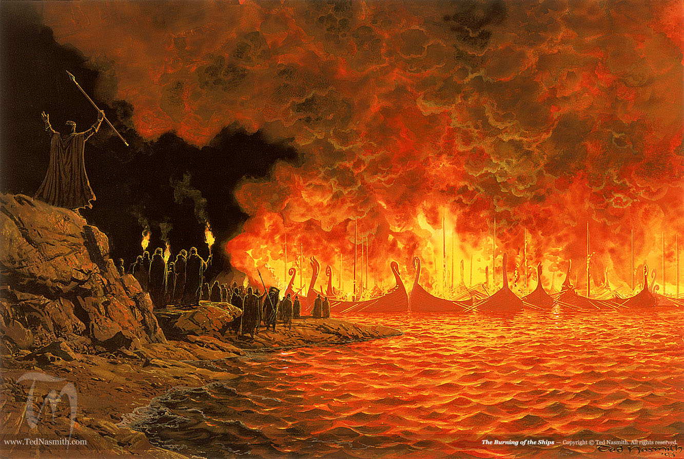 Ted_Nasmith_-_The_Burning_of_the_Ships.jpg