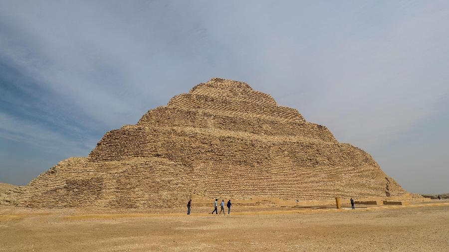 Pirâmide de Djoser, no Egito - Mohamed El-Shaned / AFP