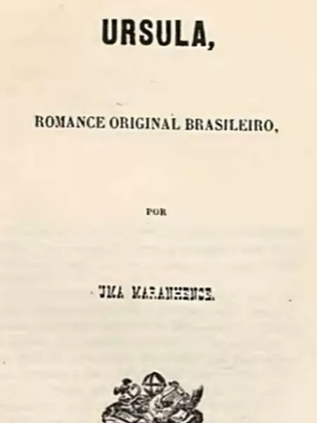 Folha de rosto da primeira edição do livro 'Úrsula', publicado em 1859 por Maria Firmina dos Reis - Domínio público - Domínio público