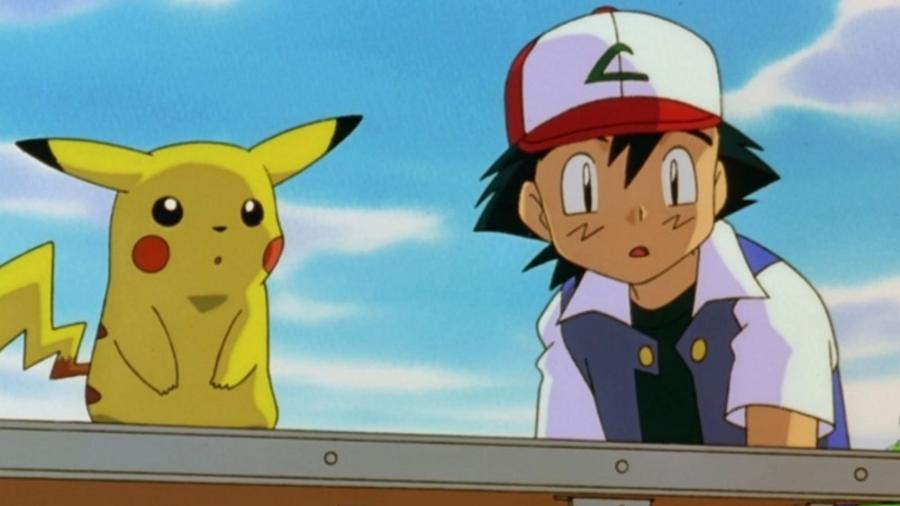 Pikachu e Ash em Pokémon - reprodução/Pokémon