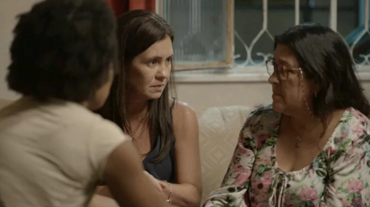 Rita, Thelma e Lurdes em 'Amor de Mãe' - Reprodução/Globo