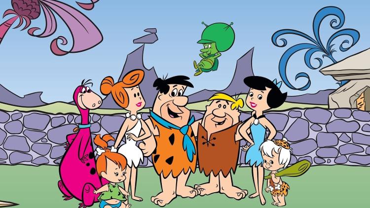 A família central de 'Os Flintstones' - Reprodução - Reprodução