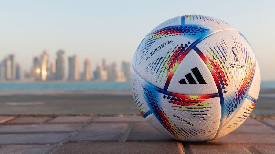 Al Rihla, bola oficial da Copa do Mundo do Qatar - Divulgação/Adidas