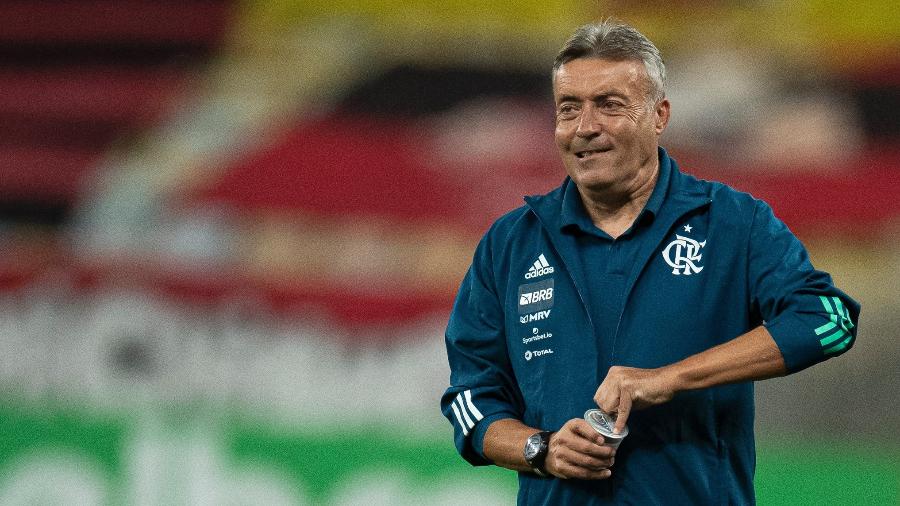 Domenec Torrent só ficou três vezes no comando do Flamengo - Jorge Rodrigues/AGIF