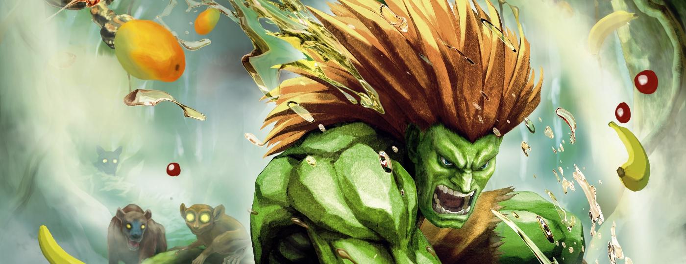 História de BLANKA street fighter Arcade Fliperama Personagem Brasileiro 