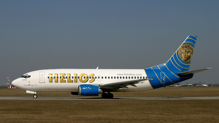 Boeing 737 da Helios que caiu na Grécia em 2005 - Wikimedia