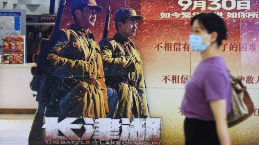 O filme chinês A Batalha do Lago Changjin foi segunda maior bilheteria do mundo - Getty Images