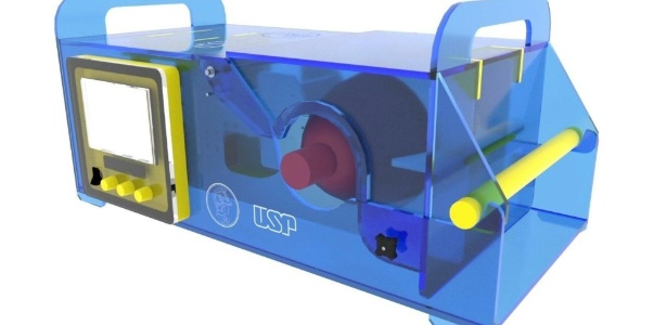 Protótipo do respirador Inspire, desenvolvido pela Poli-USP - Divulgação